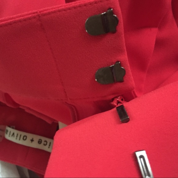 Sold Alice + Olivia Dylan High Waist Wide Leg Pant - Picture 7 of 8